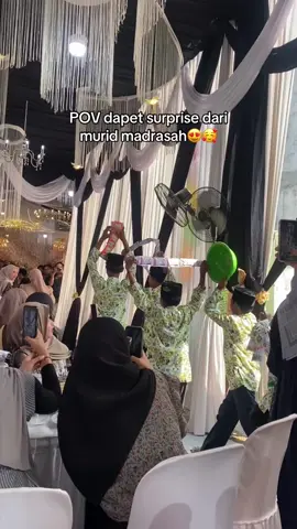 Sayang banyak-banyak🤗🥹🥰 #surprise #weddingtiktok #fypdong #pastifyp 