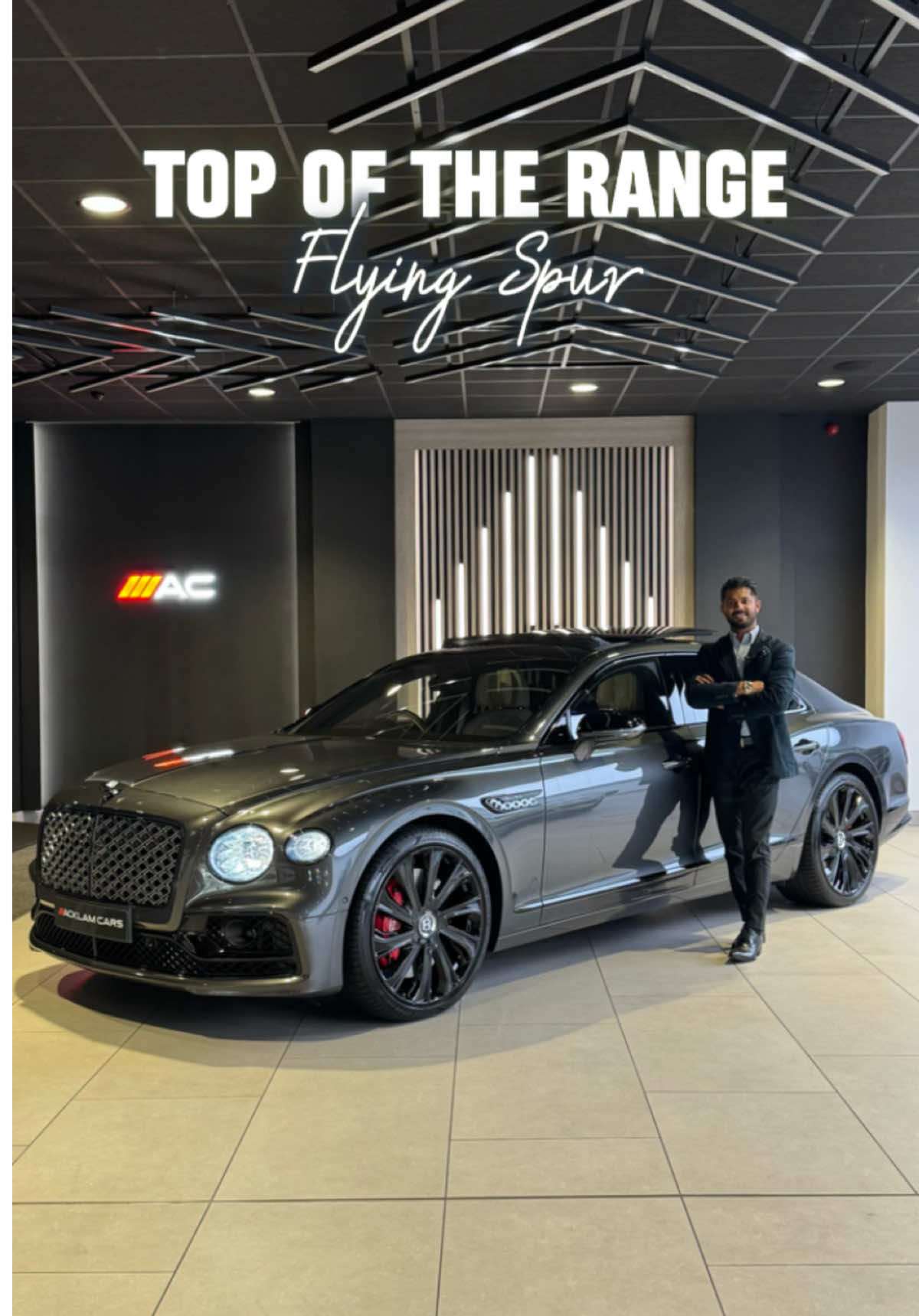 Top of The Range 💫 2023 73 Bentley Flying Spur Mulliner 6.0 W12 Live Priced at £159,990 - Buy & Reserve Online - Contact Joe on 07714216989 or Business WhatsApp us on 07724101010 📲 Finished in Extended Range Anthracite with a Full Body PPF, Mulliner Blackline Specification, 22