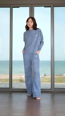 Nava Setelan Celana Wanita Knit Premium Kasual Bordir #setelanbaju #setelanbajuwanita #setelanimport #setelanpremium #rekomendasioutfit 