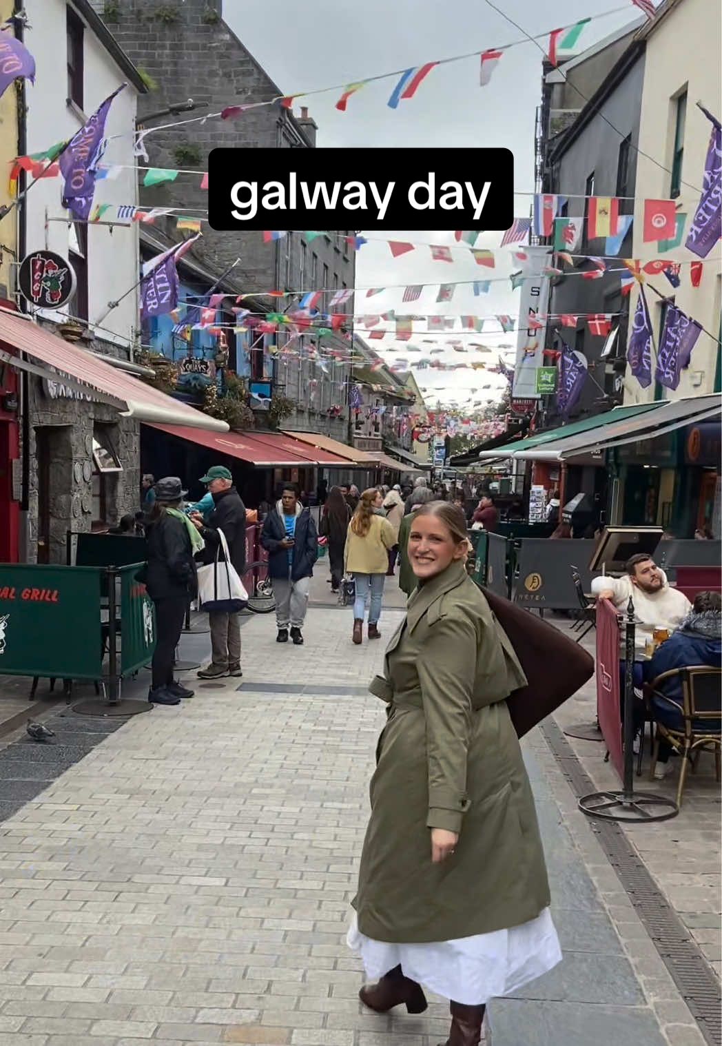 galway girl for a day! #travelvlog #ireland #galway #dublin #countykerry 