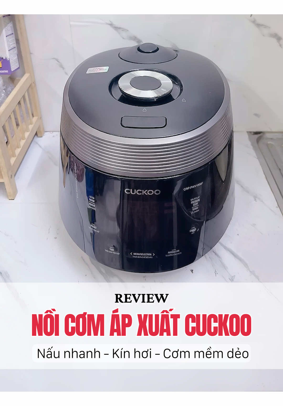 Nồi cơm sịn nấu cũng ngon hơn thật các mom ạ #Milo #noicomdien #noiapxuat #cuckoo #cuckoovina 