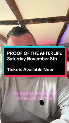 Join us for a live online mediumship event like no other. Tickets just £27. Link in bio. #grief #death #psychic #misfitmedium #fyp 