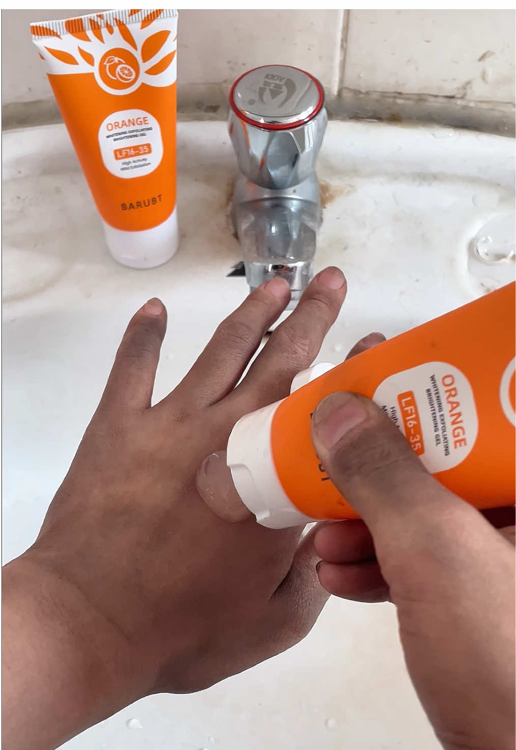 You need this exfoliant to deeply cleanse your skin!😊😍#orangeenzimeexfoliante #anitaceto #whitening #gel #cleaning 