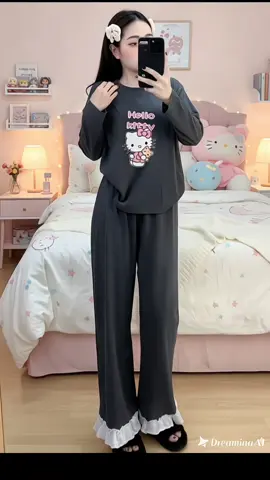 Set bộ tay dài quần dài cute