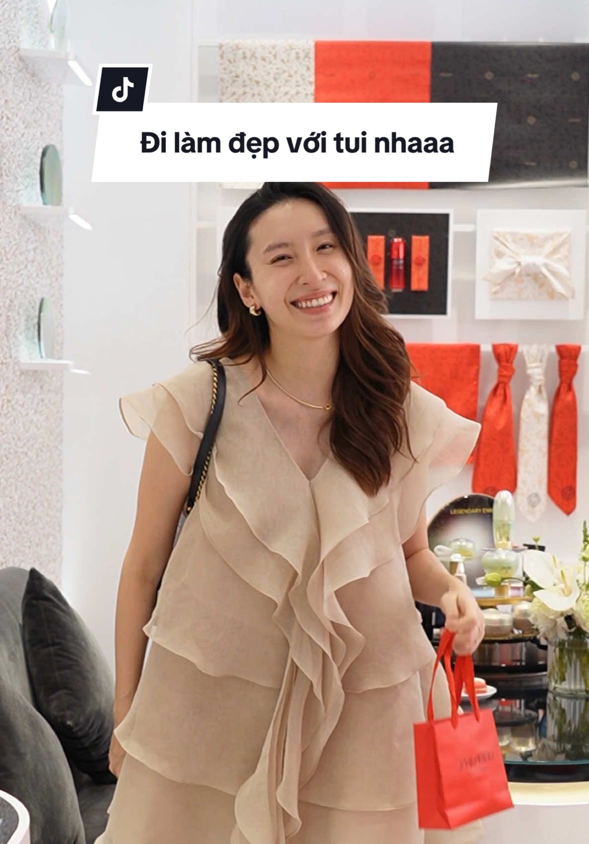 Đi làm đẹp với tui nhaaa ❤️  #ShiseidoVN #PotentialHasNoAge #SHISEIDOVincomBaTrieu #VITALPERFECTION 
