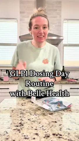 This is how I do my weekly compounded GLP1 dose from @Belle .  Next month will be a whole year since I’ve started this journey! It’s hard to believe.  Here is my typical routine for when I do my dose- it has stayed pretty consistent throughout this whole journey. And that’s what I have really leaned into this last year. Just staying consistent. Small, consistent changes can change your life!  #glp1journey #glp1forpcos #bellehealth #compoundtirzepitide #pcosweightloss 