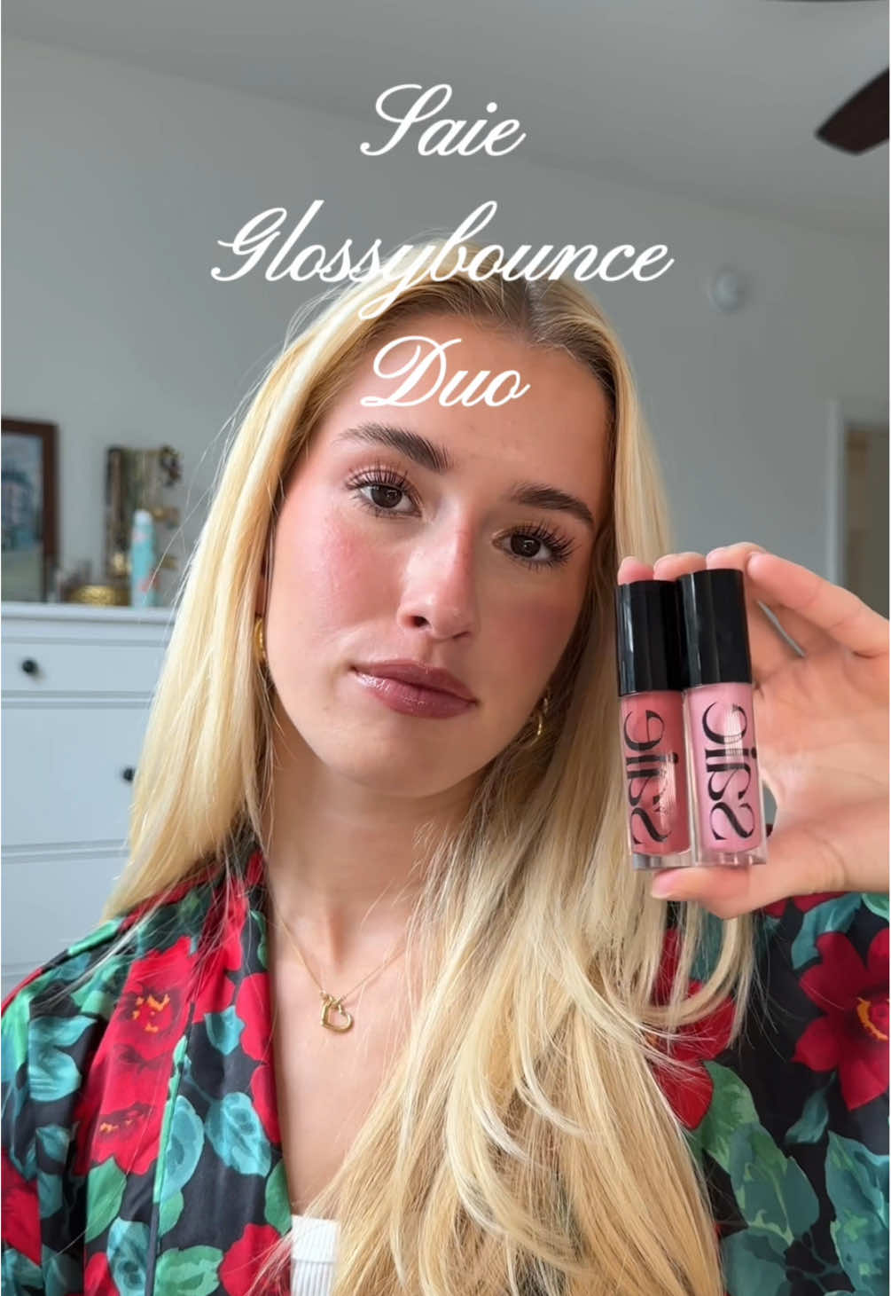 @Saie Glossybounce Duo💋 #saiebeauty #saie #lipgloss #glossybounce #makeup 