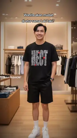 Cewek akan sangat nurut ketika laki lakinya？ #fyp #fypage #kaos #kaospria #rekomendasioutfit 