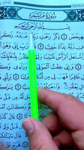 Recitation of Quran Surah Maryam #surahmaryam  