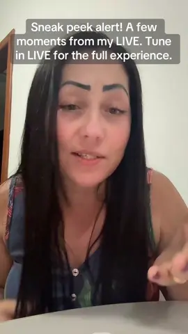 Sneak peek alert! A few moments from my LIVE. Tune in LIVE for the full experience.#tiktoklive #livehighlights 