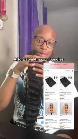 Link in bio! hair from @KingSup_Hair #humanhairbundles #amazonhair #bundles #quickweave #affordablehair 