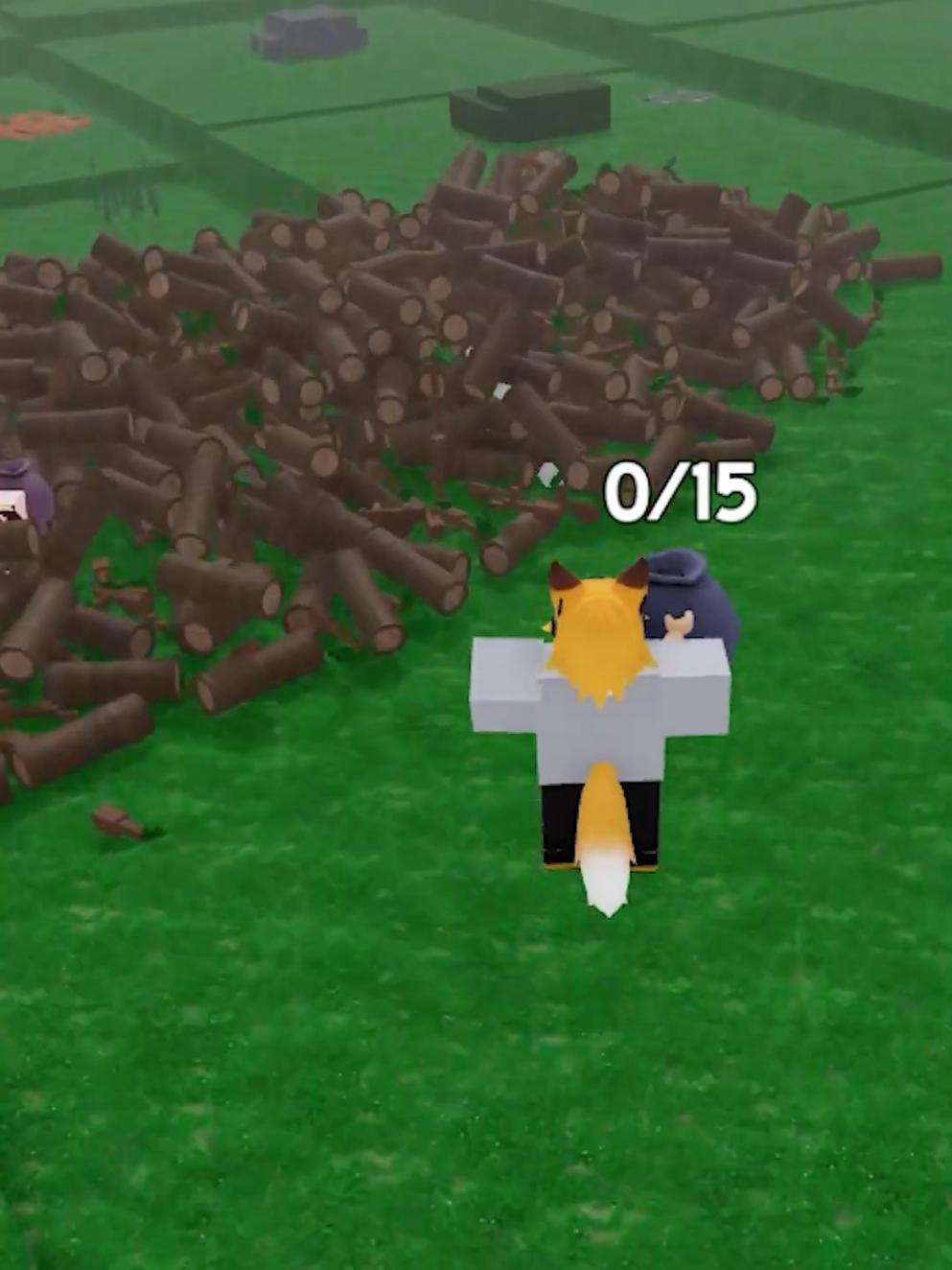 🐐🌳 Esse BODE DERRUBA TODAS as ÁRVORES no 99 Noites! 😱🔥 #roblox #99nights