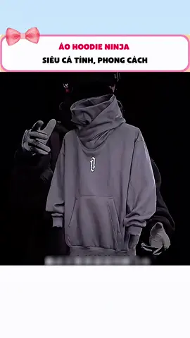 Áo hoodie ninja phong cách cá tính 🤟 #aohoodie #aokhoac #aohoodieninja #aounisex #aonamnu 