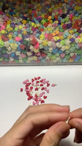 Làm cho crush 1 bình trái tim hẹ hẹ #handmade #origami #fypシ゚ #viralvideo 