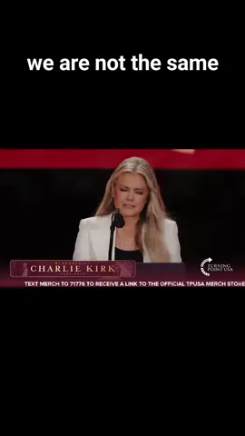 In one moment, Erika Kirk draws on the last prayer of Jesus and chooses forgiveness for her husband’s assassin. In another, Ilhan Omar speaks with contempt about Charlie Kirk, saying his ideas belong in the dustbin of history. Two worldviews, two incompatible ideologies. This is a test of values: forgiveness vs condemnation. We are not the same. #WeAreNotTheSame #TurningPointUSA #ErikaKirk #IlhanOmar #DifferentValues 