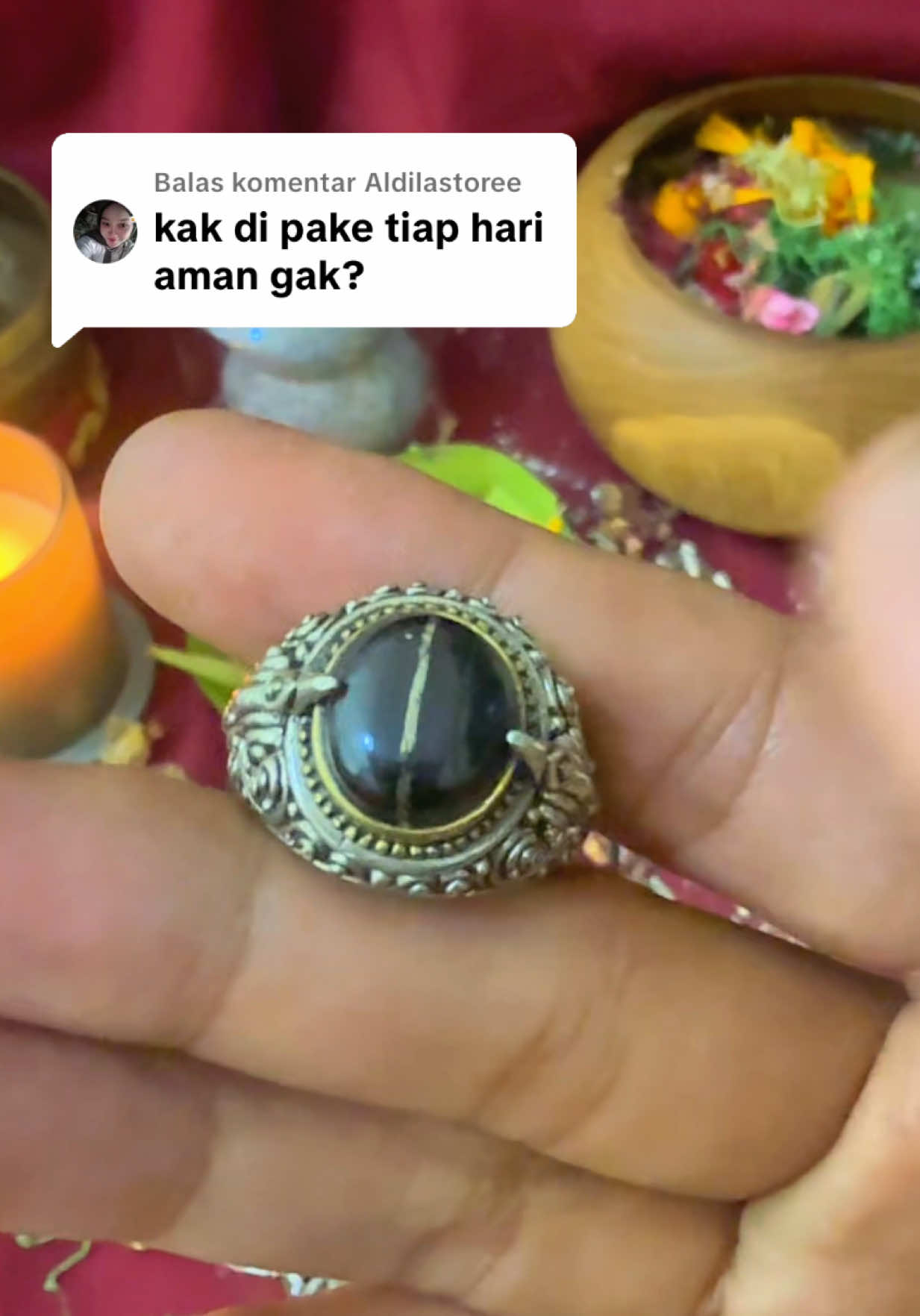 Membalas @Aldilastoree Aman kok #cincin #aksesoris #koleksi #fashion #batuakik 