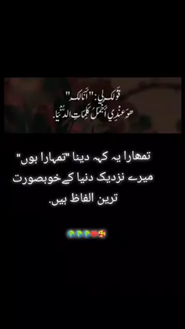 تمھارا یہ کہہ دینا 