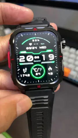 Smartwatch ada senternya, fitur lengkap, tahan air. #smartwatchsenter #aolontetras5 #smartwatchtahanair 