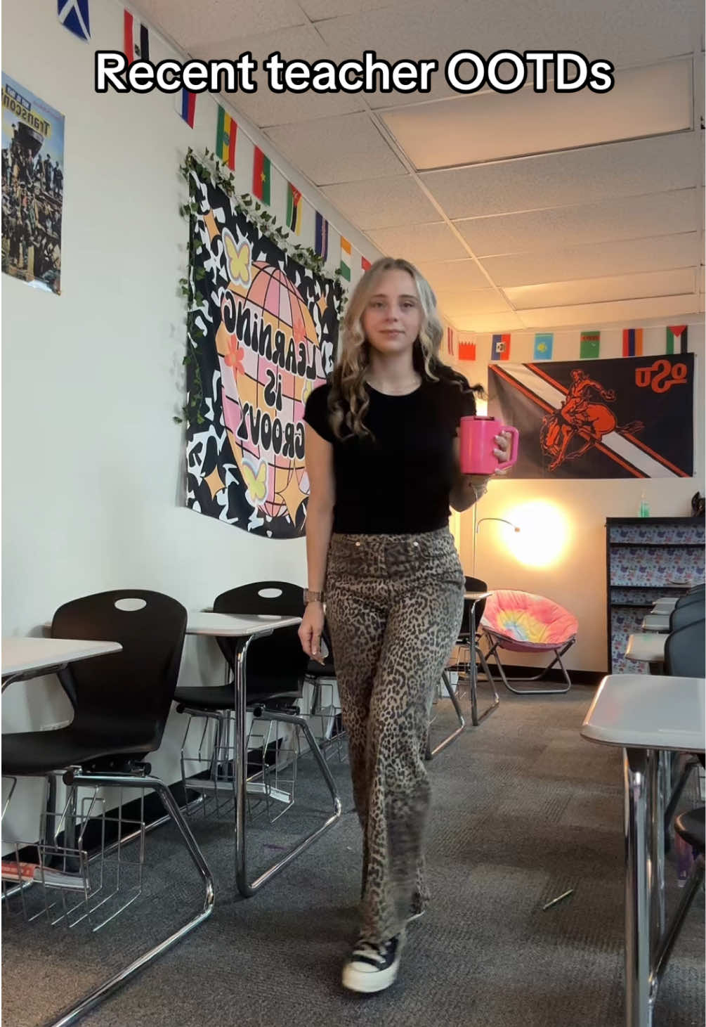 I’m sooooo ready for chilly/ fall weather to start!🧣#OOTD #teacherootd #teacher #teachersoftiktok #fall 