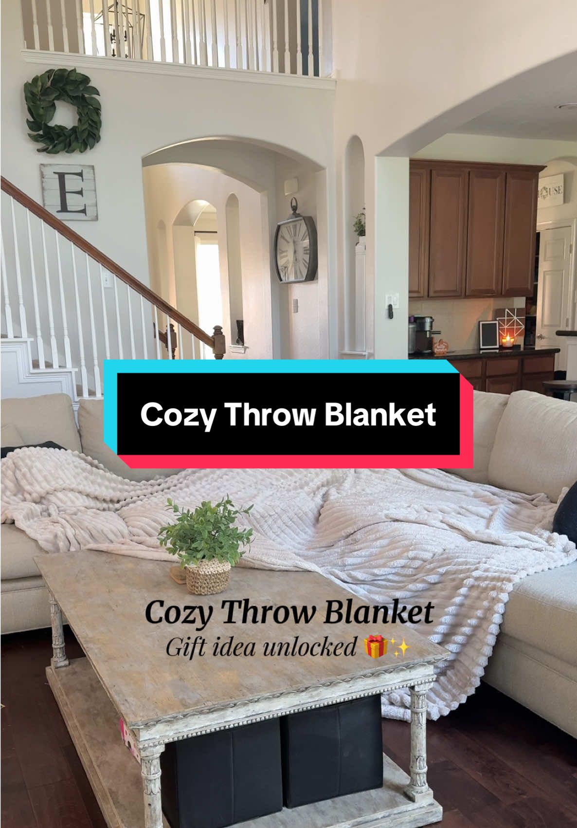 ✨ The BIGGEST, SOFTEST, comfiest throw blanket ever!! 🛋️💕 Perfect for movie nights with hubby & the kiddos (or just for me 😂). So many colors + sizes, amazing prices, AND free shipping 🙌 Bedsure never misses! 🥰 #cozy #blanket #giftideas #blankets #throwblanket 