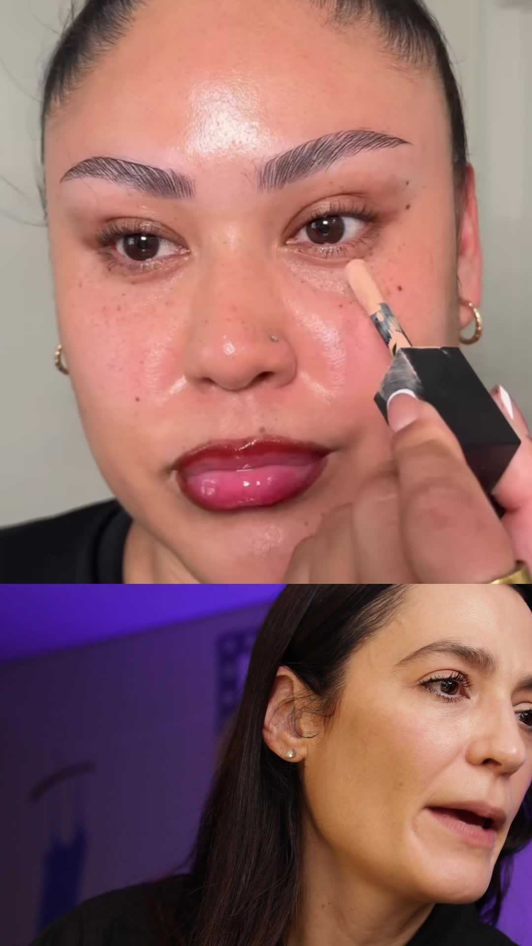 ✨ Será que dá certo? 🤔 No #LabDaBeleza, Vanessa Rozan coloca à prova um truque que promete aplicar corretivo sem deixar aquelas marquinhas indesejadas abaixo dos olhos. 👀💄 Funciona mesmo ou é só mais uma trend da internet? Descubra o resultado no teste! #UOL #VanessaRozan #Universa_UOL #MakeupHack #Corretivo #BelezaSemFiltros