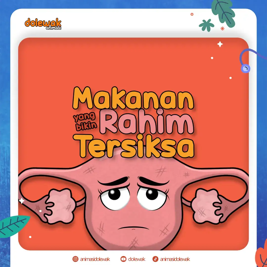 Sebenarnya masih banyak lagi makanan yang gak sehat buat rahim, tapi segini dulu aja ya, mudah-mudahan bermanfaat #animasidolewak #animasiorgantubuh #dolewak 