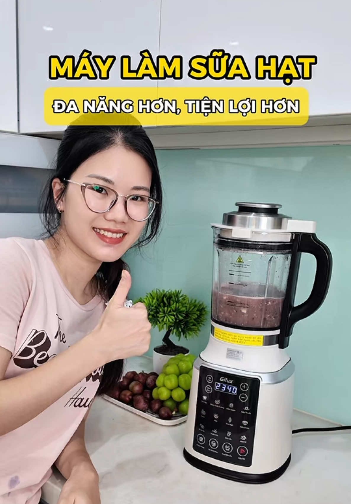 Máy làm sữa hạt cao cấp, đa năng, đáng để đầu tư lắm luôn #maylamsuahat #maylamsuahatgilux #maysuahat #gilux #dandanreview 
