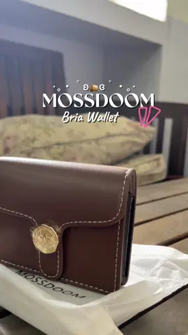 ถูกมว๊ากกกกกก!!! MOSSDOOM Bria Wallet กระเป๋าสตางค์ใส่บัตรสั้นสีพื้นเรียบง่าย ทนทาน มีช่องใส่บัตรหลายช่อง  ##กระเป๋า##กระเป๋าสตางค์##กระเป๋าmossdoom##กระเป๋าmossdoomแท้##mossdoom
