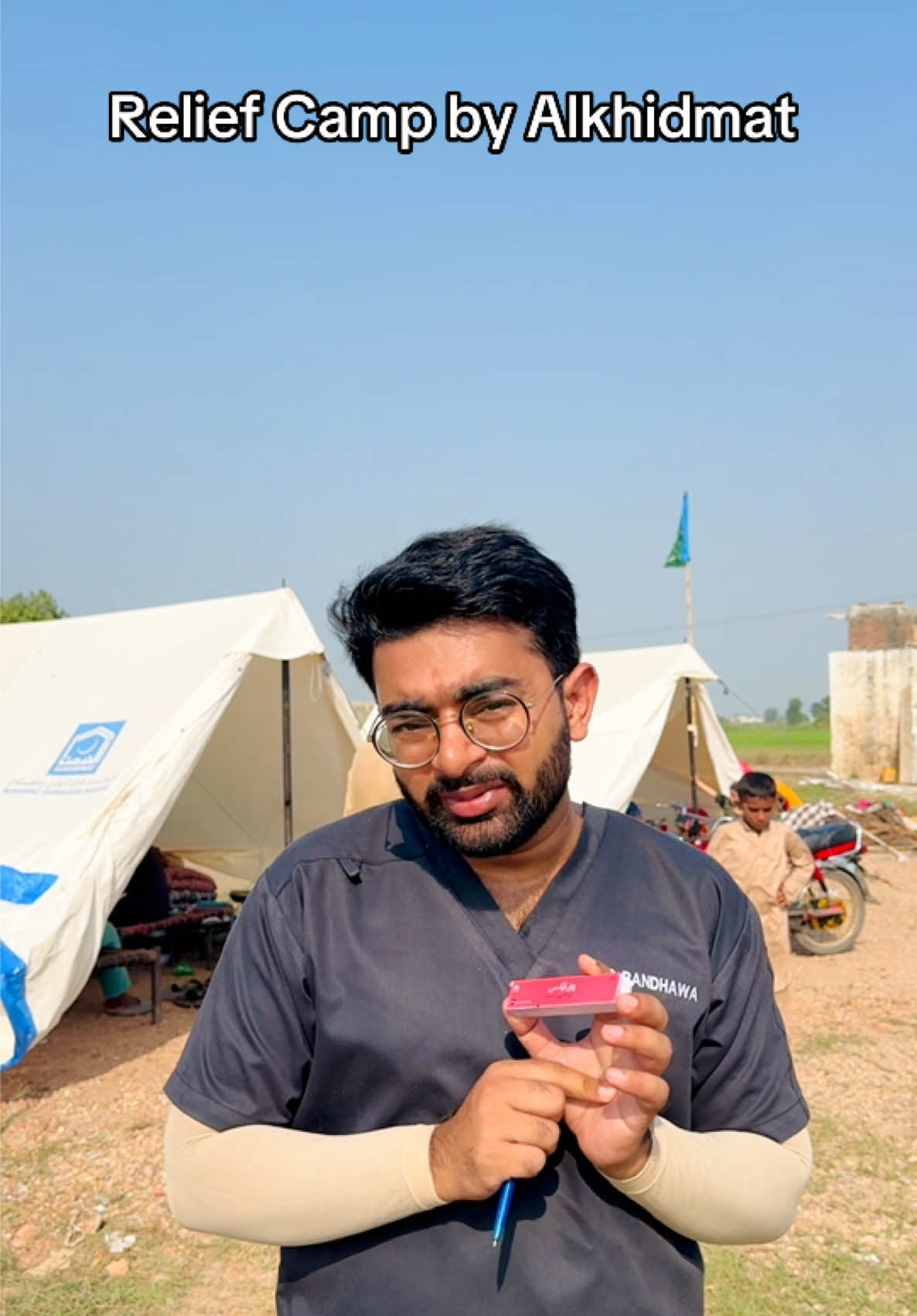 Relief Camp by Alkhidmat  #relief #camp #punjab #pakistan #flood 