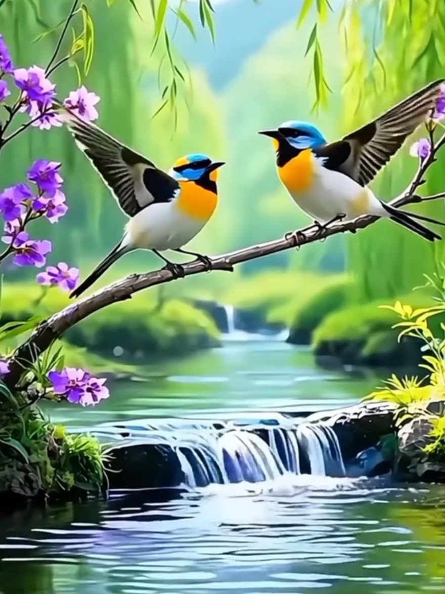#birds #naturebeauty #relaxing #videobackground #foryou 