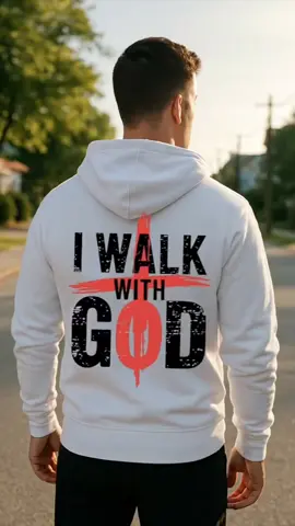 Every step, every path 🙏 I walk with God — always. ✝️🔥 #walkwithgod #faithoverfear #godfirst #menhoodies #christian 