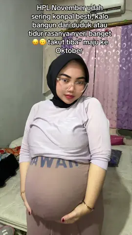 Takut banget tiba-tiba maju 🙂‍↕️🙃 #bumilcantik #33weekspregant #trimester3 #hplnovember #TM3  