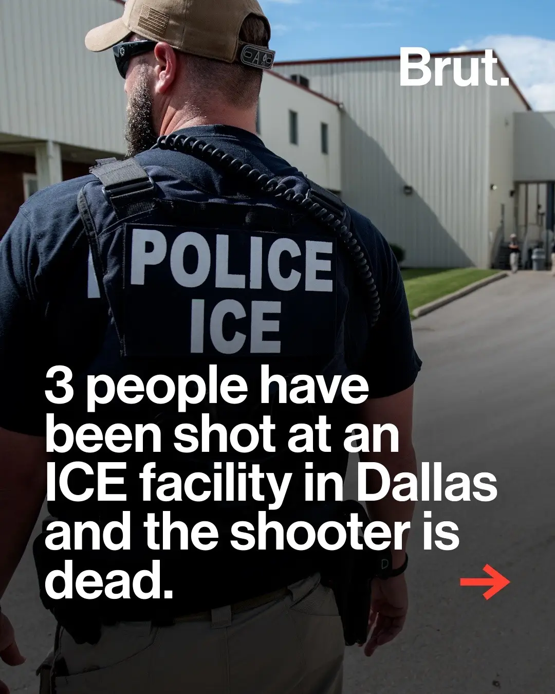 Acting ICE Director Todd Lyons said three people were shot at an ICE detention center in Dallas, Texas, and the shooter died from a self-inflicted gunshot wound. Homeland Security Secretary Kristi Noem said the investigation is ongoing and the motive is not yet known. #ICE #Dallas #Texas #ICEdetention Photo credit: Smith Collection/Gado/Getty Images, WFAA, X/@Sec_Noem 
