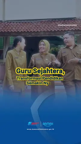 #SobatBelajar, pemerintah menunjukkan keseriusan pemerintah dalam memastikan guru tetap menjadi ujung tombak pendidikan dengan menyiapkan anggaran sebesar 13,2 triliun rupiah khusus bagi peningkatan kesejahteraan dan kompetensi guru. Harapannya, taraf hidup meningkat, kompetensi semakin terasah, dan bantuan keuangan doterima lebih cepat karena langsung disalurkan ke rekening masing-masing guru. Seperti apa rinciannya? Yuk, simak pada video ini! #PendidikanBermutuuntukSemua #KemendikdasmenRAMAH