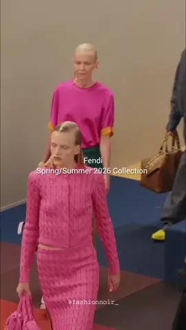 Fendi Spring/Summer 2026 Collection  #fendi #edit #fashion #Runway #milanfashionweek 
