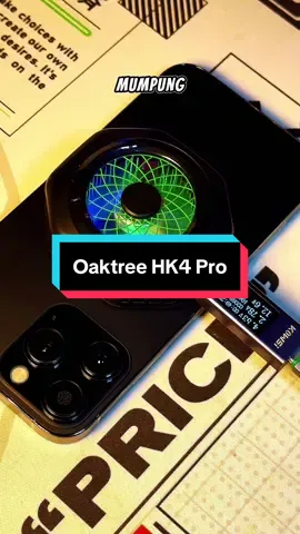 Fancooler yang dingin banget dengan harga di bawah 100 ribu Oaktree HK4 Pro #fancooler #fancoolerhk4pro #ModalKontenDoang #coolerhp #gaming 