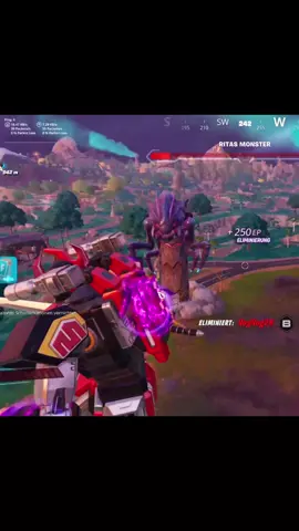 Mek vs. Deathworm Ark: Survival Ascended > Fortnite #ark #mek  #deathworm #Fortnite #chapter 6