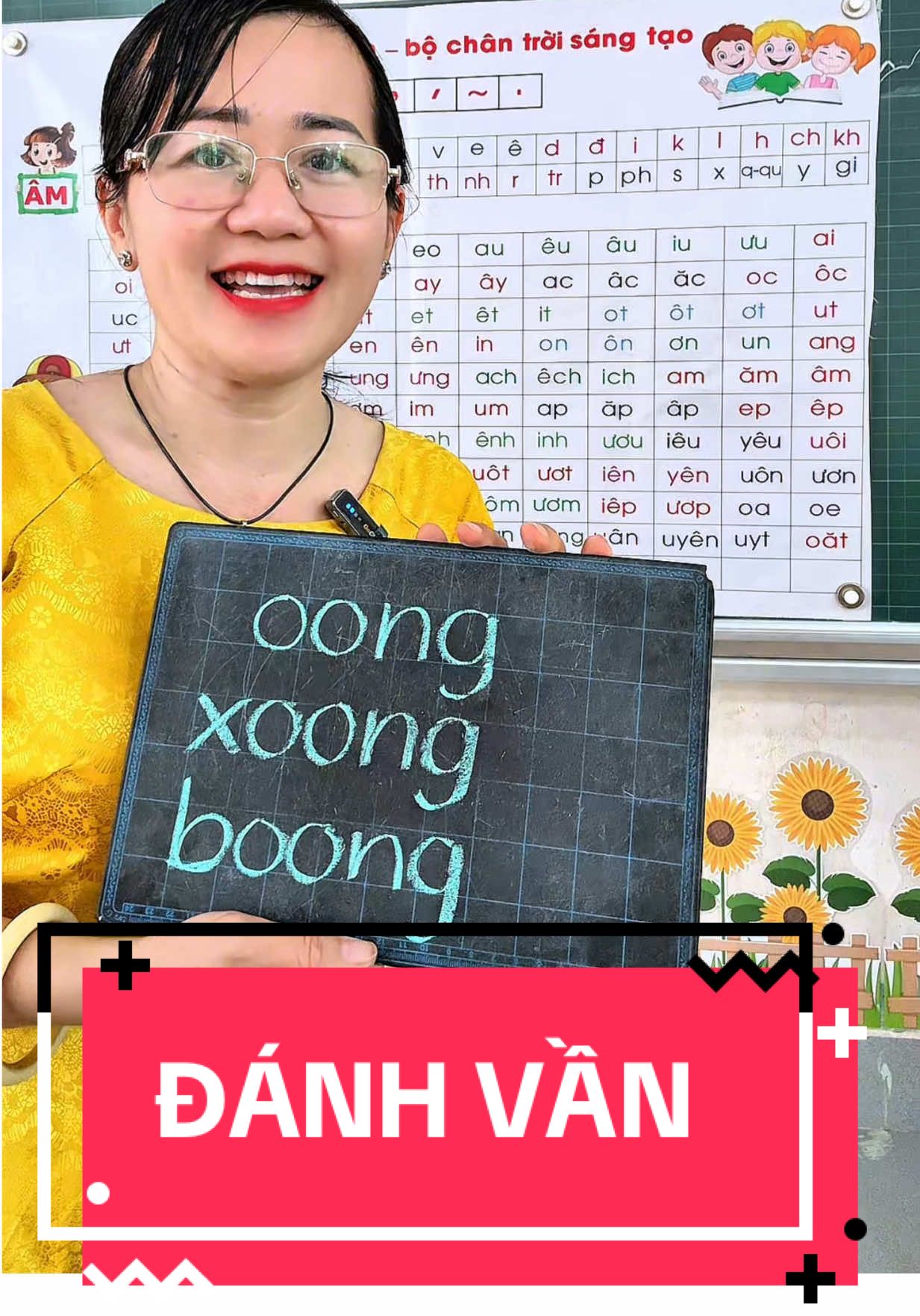 Trả lời @Võ Hoàng Yến  Cô đánh vần vần khó ít dùng ba mẹ tham khảo nhé! #tiembichnga #bangamvantiengviet #lop1 #tientieuhoc #giaocudayhoc 