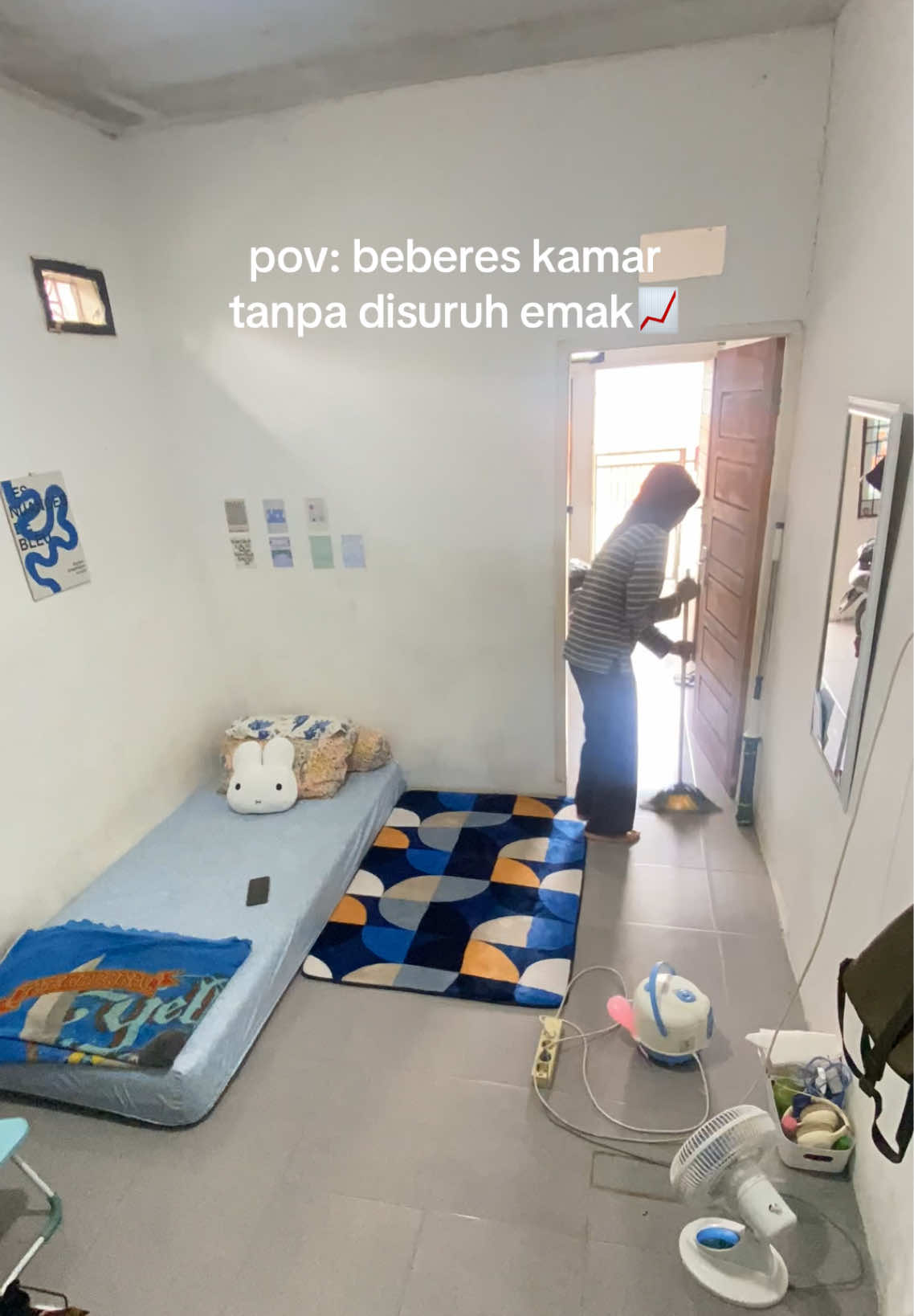 akan dikerjakan dengan senang hati, asal jangan disuruh😂 #beberes 