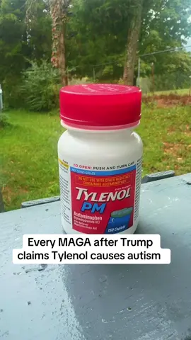 More dangerous misinformation brought to you by the orange man. #fyp #tylenol #autism #misinformation #medical 