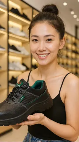 Giày bảo hộ lao động nam sêuu zá hời#xuhuong #xuhuongtiktok #thịnhhành #giaybaoholaodong #giaynam 