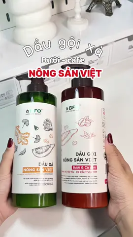 Ai tóc yếu hay rụng nên dùng combo này nha ##BFO #DAUGOINONGSANVIET #TUHAOHANGVIET #NGUOIVIETDUNGHANGVIET #viral 