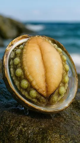what is this? #asmrsounds #asmrvideo #asmrtiktoks #abalone #aiasmr #nature #satisfying