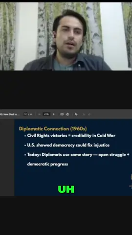 During the Cold War, US civil rights victories weren't just domestic; they were foreign policy assets. Congress gave US diplomats a powerful answer to critics. #ColdWarHistory #CivilRights #ForeignPolicy #USHistory #Democracy #SelfCorrection
