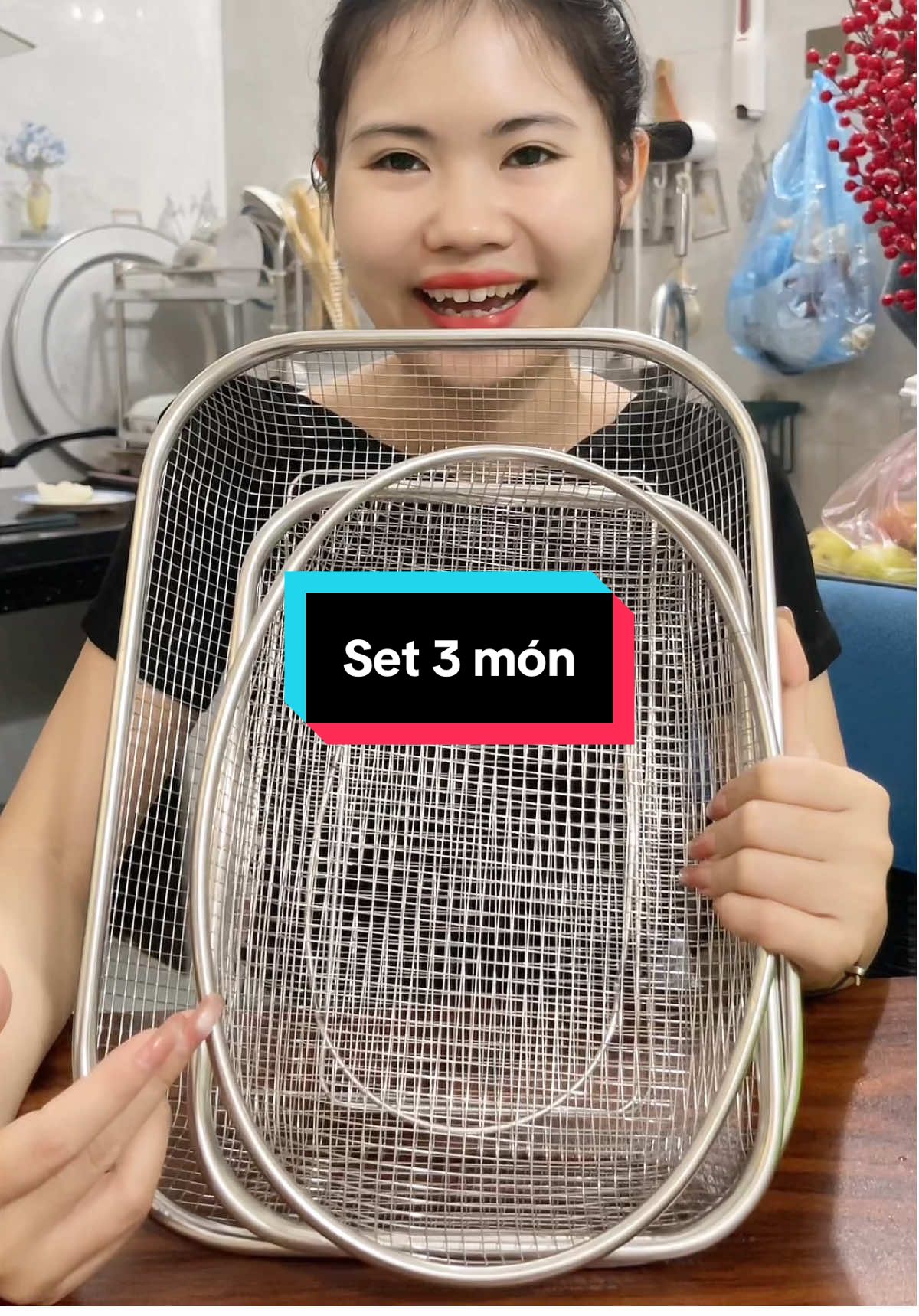 Rổ inox 304 hàng dày #buithituoi1197 #roinox #roinoxdanang 