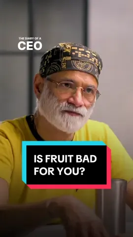 Dr Pradip Jamnadas speaks about how excessive fruit could be more unhealthy than you think… #health #fruit #sugar #doctor #podcast 