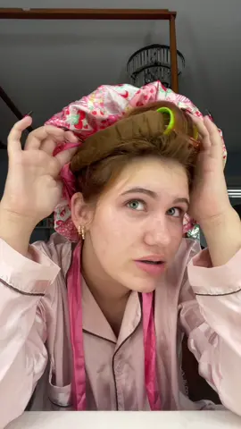whats cookin good lookin #fyp #bonnet #hair #heatlesscurls 