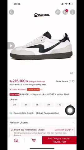 Acc ketua @Iwang Irwanto Saputra  😍🥰 Akhirnya ngikutin trend @Raingel Footwear #raingelfootwear #sepatulokal #foryoupage #localbrand 