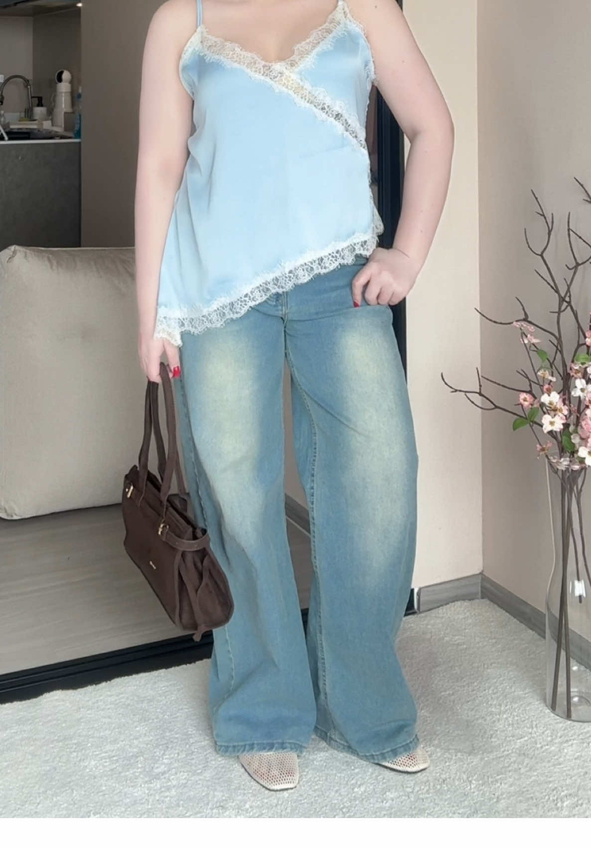 ตอบกลับ @NewTanidtha กางเกงยีนส์สี โอลีฟเป็นยีนส์ที่ใส่แล้วดูขายาวมากสาวอวบต้องชอบเพราะมีถึงไซด์เจ็ดเอ็กซ์แอล  #กางเกงยีนส์ทรงกระบอก #กางเกงยีนส์สาวอวบอ้วน #กางเกงยีนส์เอวสูง #กางเกงยีนส์ผู้หญิง #แตงโมสาวอวบ   