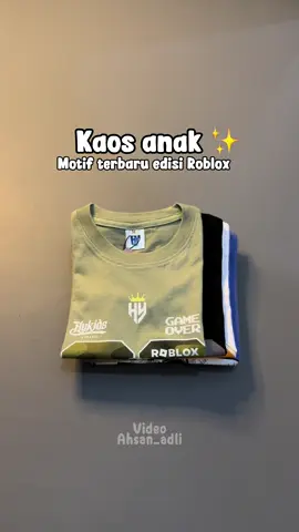 Kaos roblox terbaru bun#kaos #kaosanak #kaos #hykids 